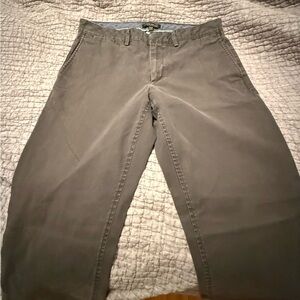 Men's Banana Republic Gray Fulton Chinos
